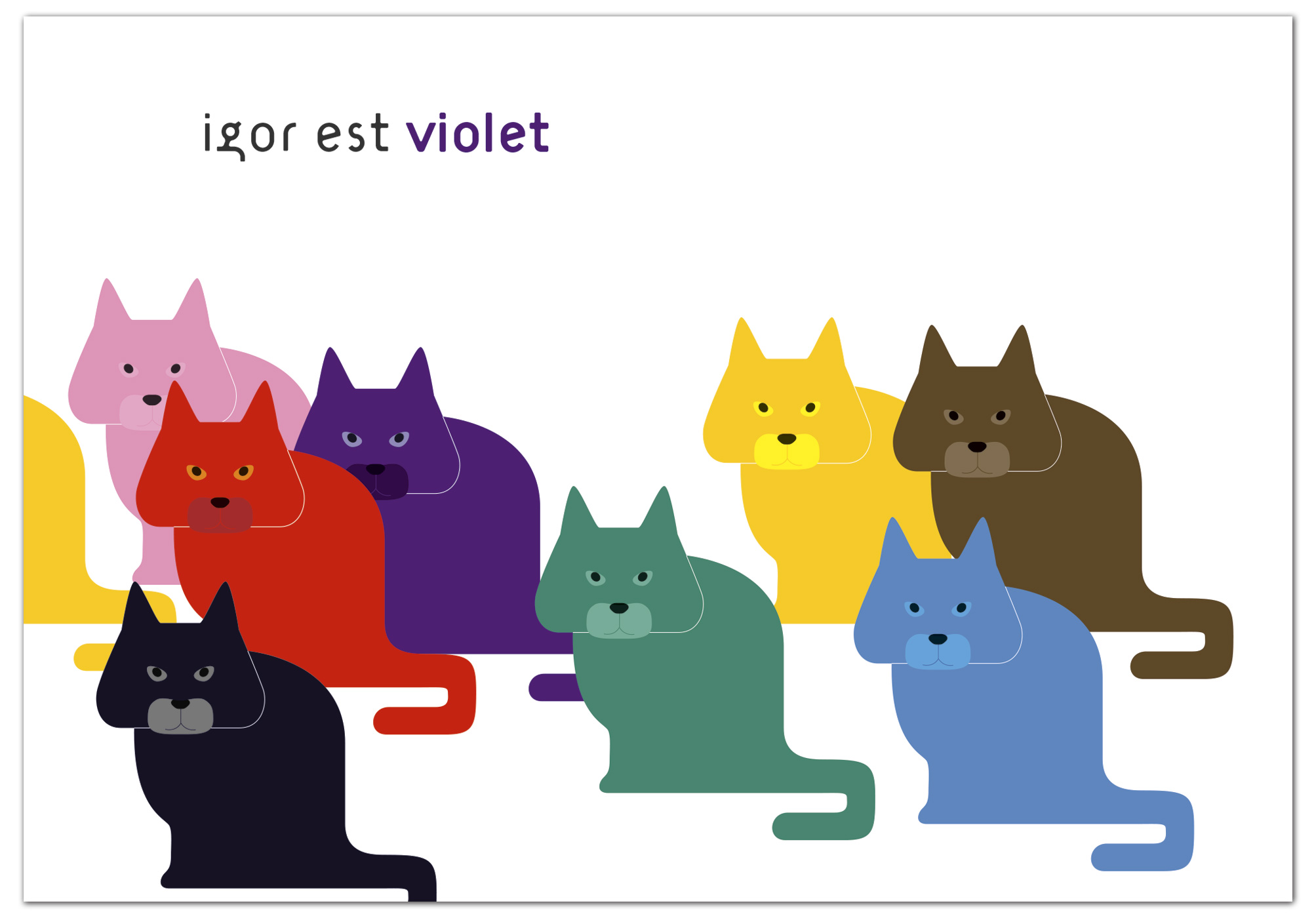 Editions Memo Violet Chat