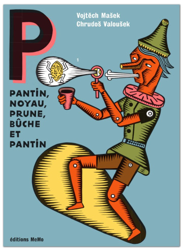 Pantin, noyau, prune, bûche et pantin